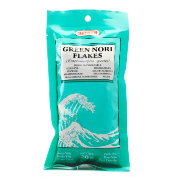 Dried sea vegetable - Green Nori flakes