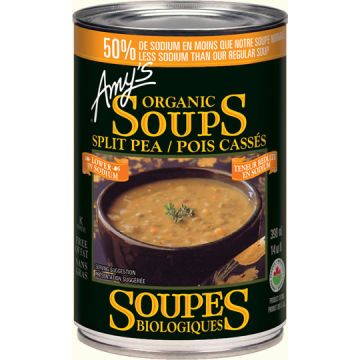 Soupe biologique  Pois cassés 