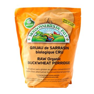 Gruau de sarrasin biologique cru sans gluten