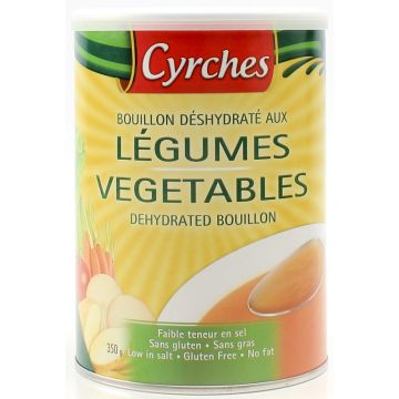 Bouillon déshydraté sans gluten - Légumes