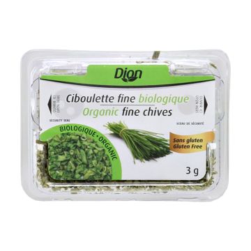 Ciboulette fine biologique sans gluten