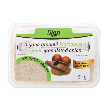 Oignon granulé biologique sans gluten