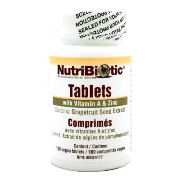 Comprimés - Avec vitamine A, zinc et extrait de pépins de pamplemousse