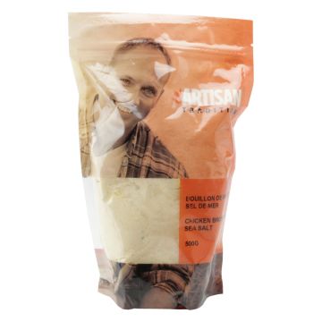 Bouillon Poulet et sel de mer