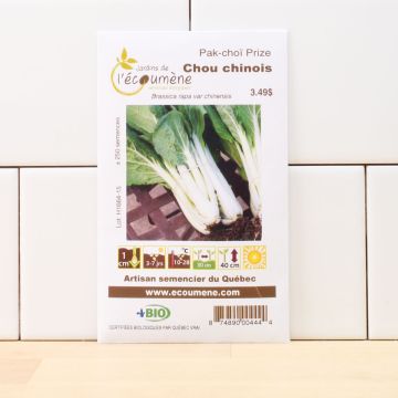 Légumes biologiques  – Chou chinois Pak-choï prize  