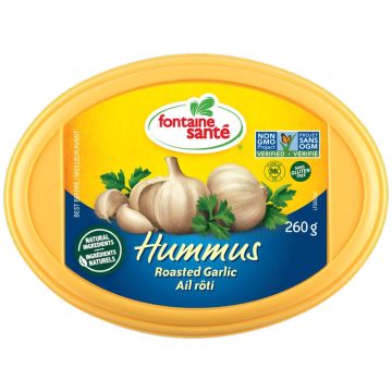 Hummus classique - Ail rôti