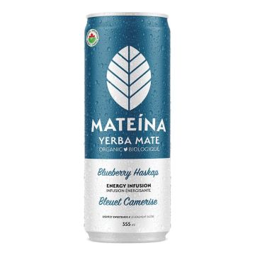 Boisson énergétique biologique - Yerba maté bleuet camerise