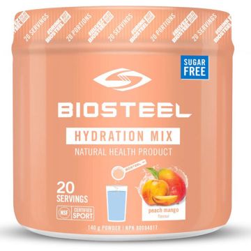 Mélange à boisson électrolytes saveur pêche mangue 20 portions