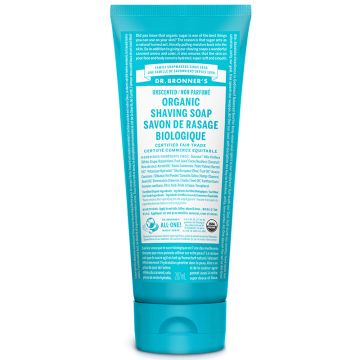Savon de rasage biologique non parfumé