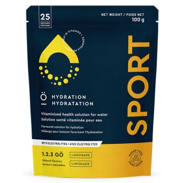 Mélange à boisson électrolytes Sport saveur limonade 25 portions