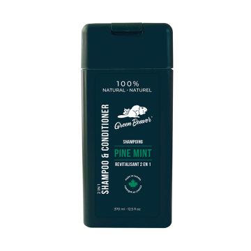 Shampooing et revitalisant 2 en 1 pour homme - Pine mint
