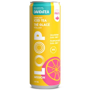 Thé glacé pétillant - Pamplemousse Davods tea