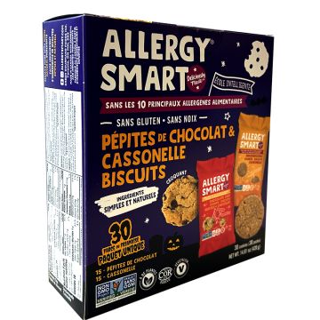 Biscuits sans 10 principaux allergènes alimentaires  - Mélange halloween