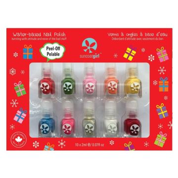 Water based nail polish set for kids Happy mini mani