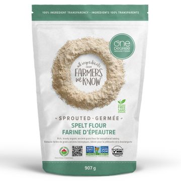 Farine d'épeautre germé biologique 
