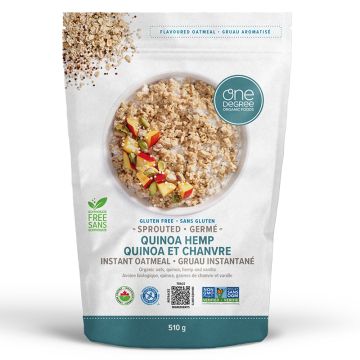 Sprouted Instant Oatmeal - Quinoa and Hemp