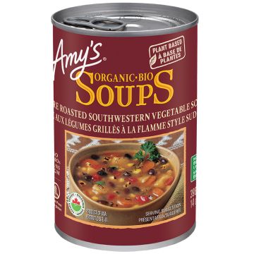 Soupe au légumes grillés style sud ouest biologique