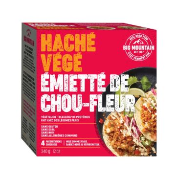 Haché végétarien de chou-fleur