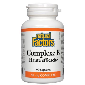 Complexe B Haute efficacité 50 mg - Métabolisme