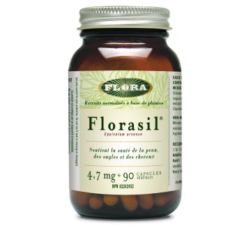 FloraSil silice végétale - santé de la peau, des cheveux et ongles