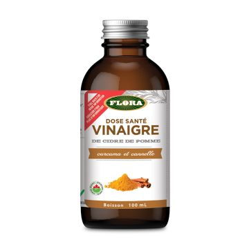 Vinaigre de cidre de pomme - Curcuma et cannelle