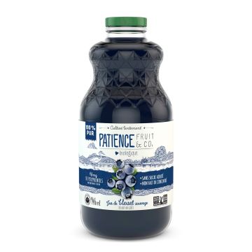 Jus pur biologique - Bleuet sauvage