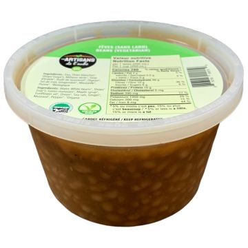 Fèves biologiques - Sans lard
