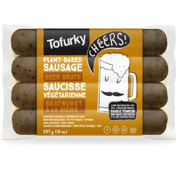Saucisse végétarienne - Bratwurst à la bière 