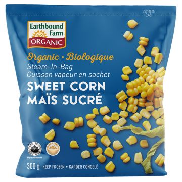 Maïs sucré congelé biologique