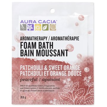 Peaceful bubble bath - Patchouli and sweet orange