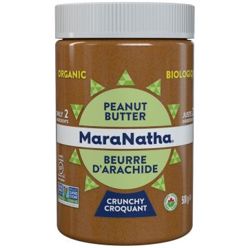 Beurre d'arachide biologique - Croquant