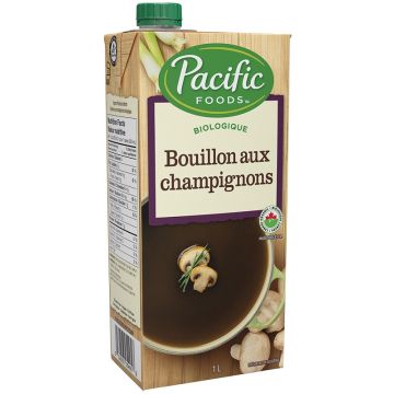 Bouillon biologique  -  Champignons 