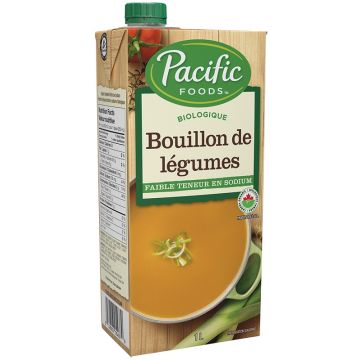 Bouillon biologique - Légumes faible teneur en sodium