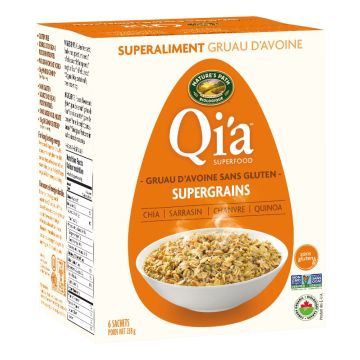 Gruau biologique de superaliments -  Qi'a Supergrains