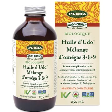 Huile d'Udo biologique - Mélange d'oméga 3-6-9