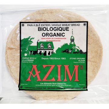 Tortillas azim - Blé entier biologique