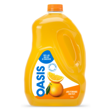 Jus d'orange - Sans pulpe (2.5 litres)
