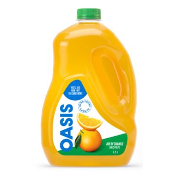 Jus d'orange - Avec pulpe (2.5 litres)