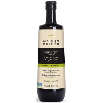 Huile d'olive extra vierge délicate biologique