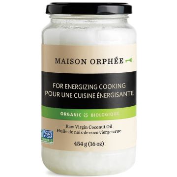 Huile de noix de coco Vierge crue biologique