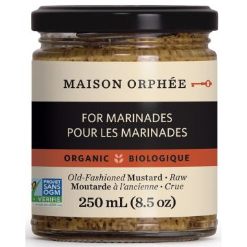 Moutarde à l'ancienne crue biologique