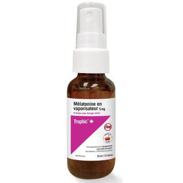 Mélatonine en vaporisateur 5 mg - Sommeil