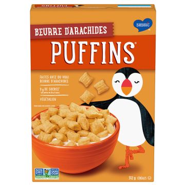 Céréales - Puffins beurre d'arachide