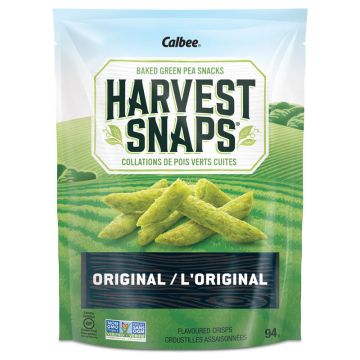 Harvest snaps - Baked green pea snacks The Original