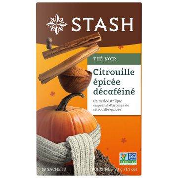 Thé décaféiné À la citrouille épicée