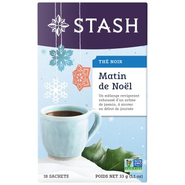 Thé noir et vert  Matin de Noël
