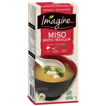 Bouillon miso biologique sans gluten