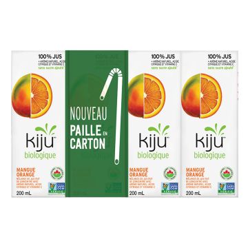 Jus mangue orange biologique