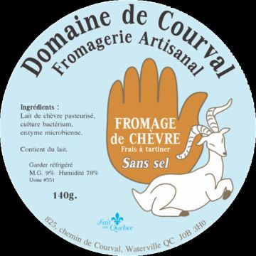 Organic fresh cheese - Goat plain salt-free