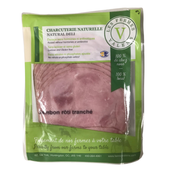 Charcuterie naturelle - Jambon rôti tranché